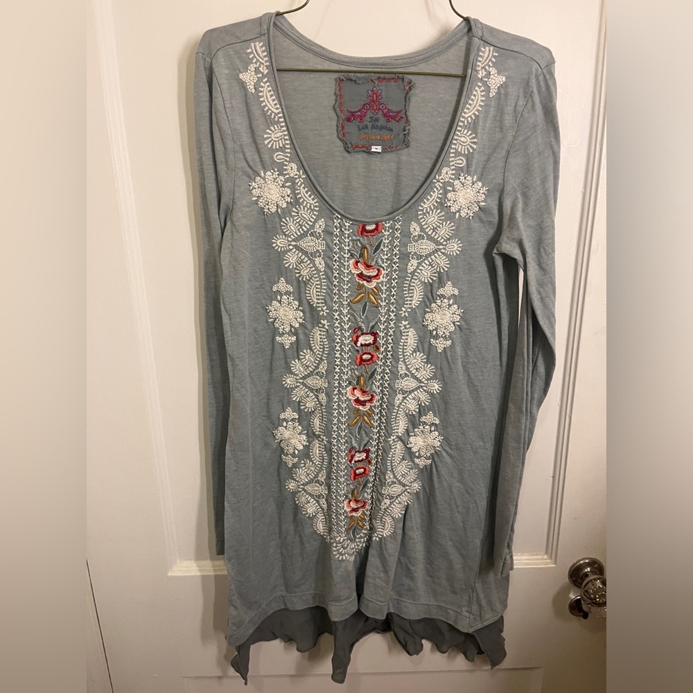 JW Los Angeles Embroidered Tunic